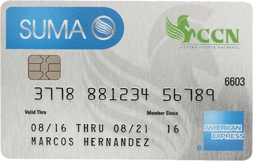La Tarjeta de Crédito Suma CCN American Express®